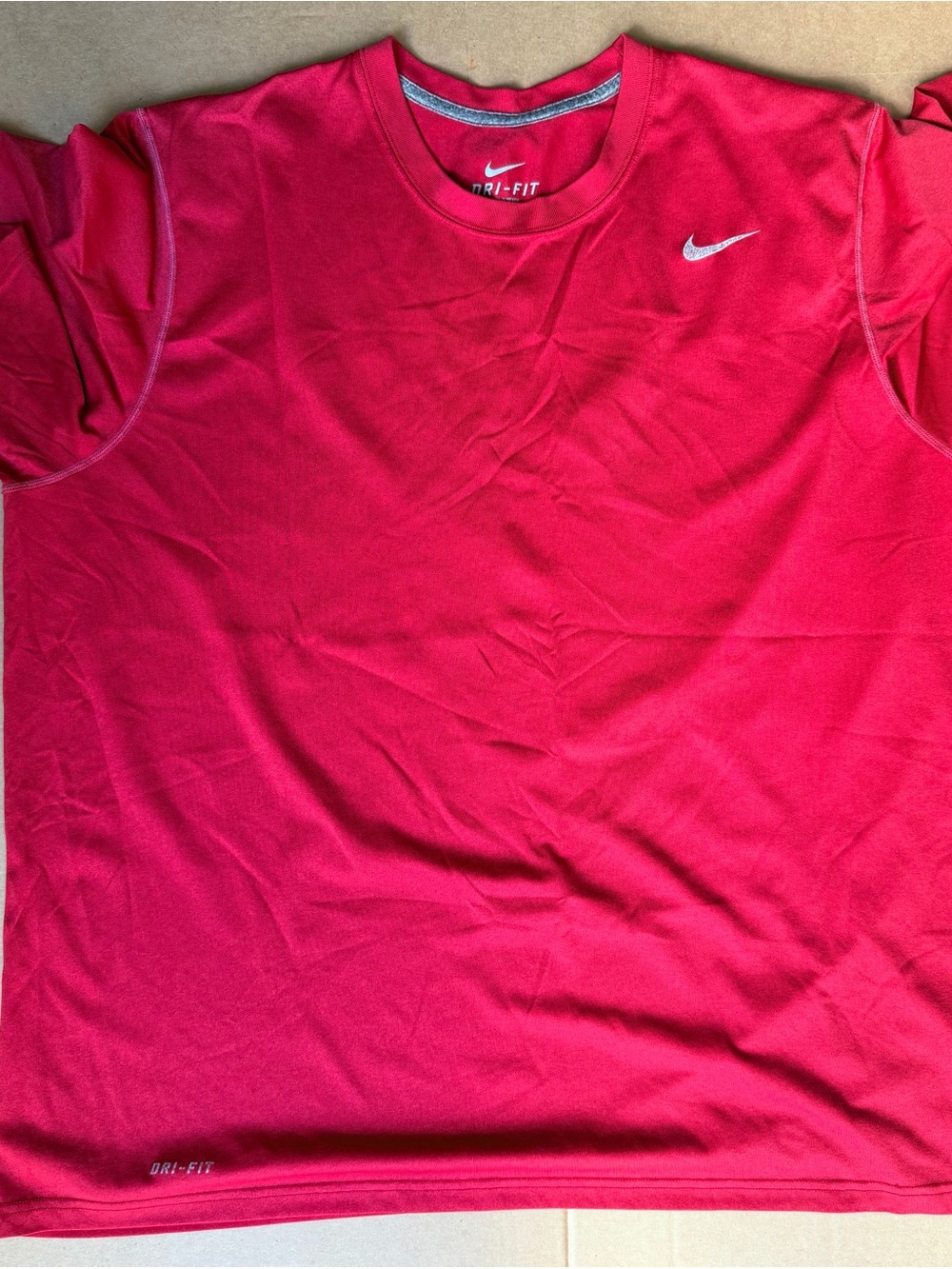 Nike Short Sleeve Athletic Tees - Red, Blue, Neon Yellow - Picture 3 of 11